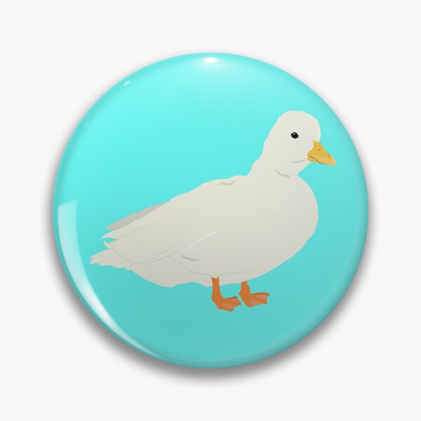 Item preview, Cute White Call Duck designed and sold by TiffinByLK.