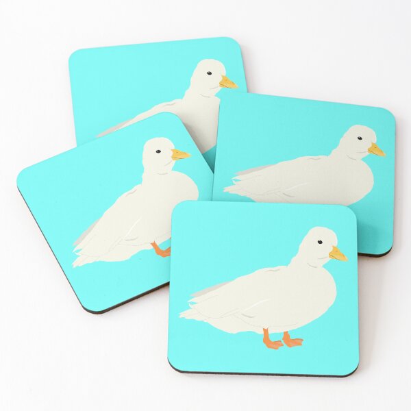 Item preview, Cute White Call Duck designed and sold by TiffinByLK.