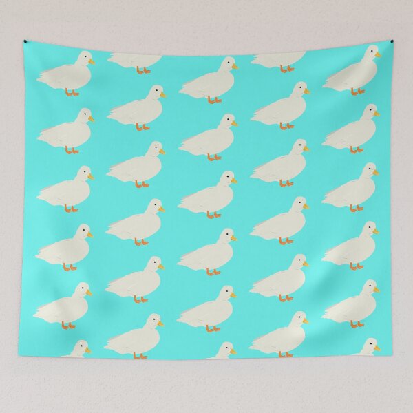 Item preview, Cute White Call Duck designed and sold by TiffinByLK.