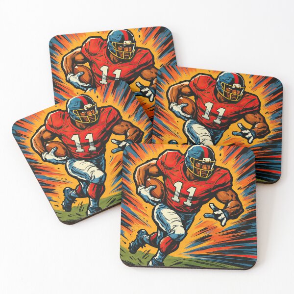 Item preview, Football player | Comics stylCartoone -  designed and sold by ComicsFactory.