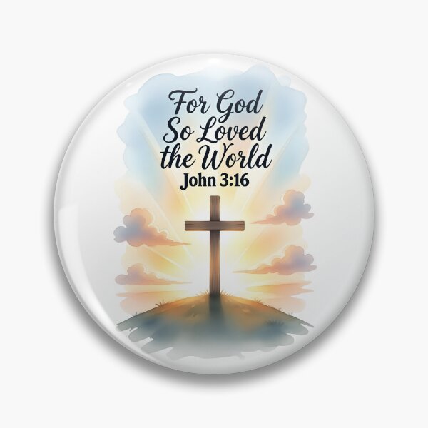 Item preview, For God So Loved the World – John 3:16 designed and sold by Crossible.
