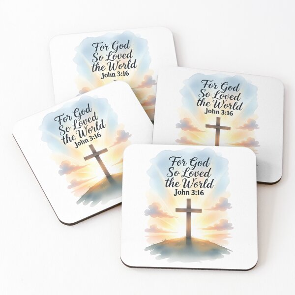 Item preview, For God So Loved the World – John 3:16 designed and sold by Crossible.