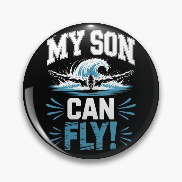 Artikelvorschau, Mein Sohn kann fliegen, schwimmen. Mama eines Schwimmers. Mama, schwimmende Mutter. entworfen und verkauft von orlodrake.