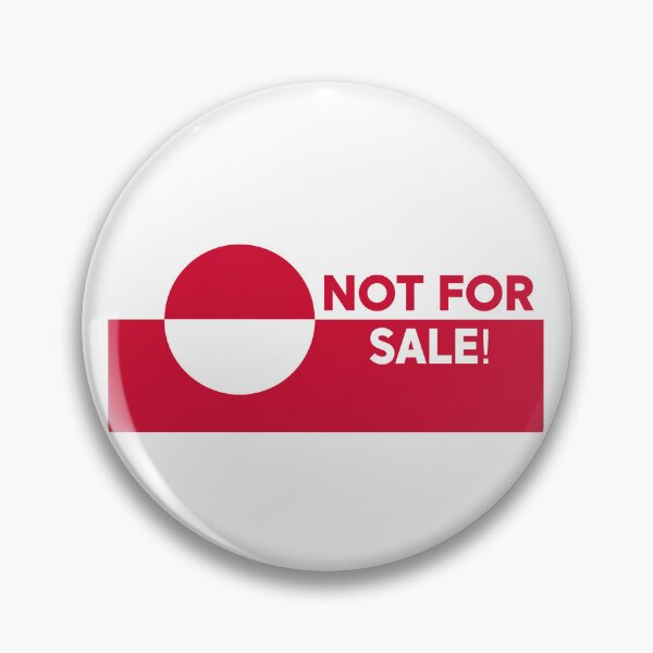 Item preview, Greenland Is Not for Sale - Greenland Flag designed and sold by PixVib.