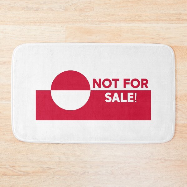 Item preview, Greenland Is Not for Sale - Greenland Flag designed and sold by PixVib.