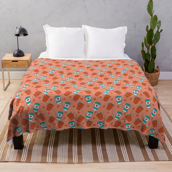 Item preview, VALENTINES LOVE COFFEE MIDCENTURY MODERN PATTERN designed and sold by Sycorax Studio.