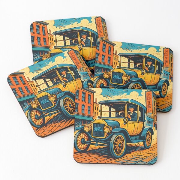 Item preview, Ford Model T | Comics stylCartoone -  designed and sold by ComicsFactory.