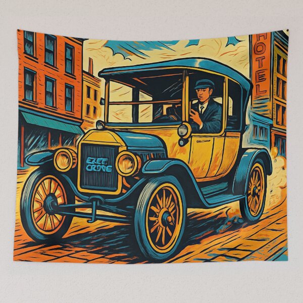 Item preview, Ford Model T | Comics stylCartoone -  designed and sold by ComicsFactory.
