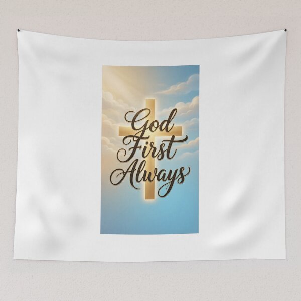 Item preview, God First Always designed and sold by Crossible.