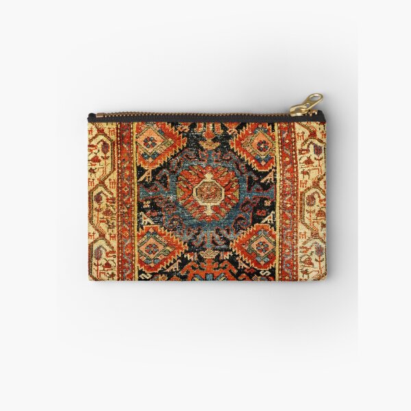 Item preview, Hamadan Kurdish Animal Rug Print designed and sold by Vicky Brago-Mitchell®.