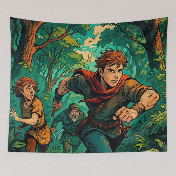 Item preview, Forest | Comics stylCartoone -  designed and sold by ComicsFactory.