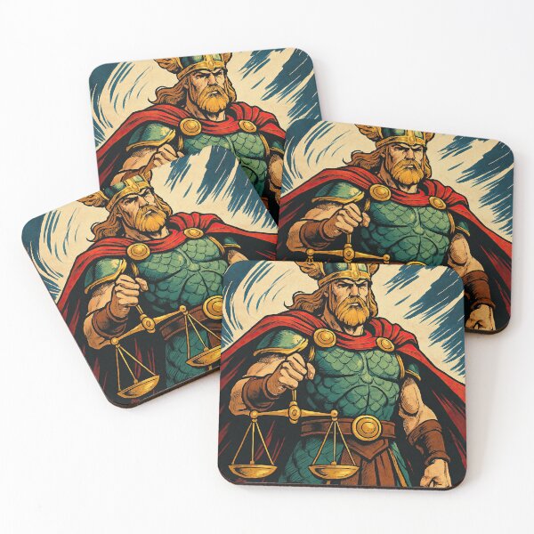 Item preview, Forseti, Norse mythology, god of justice  | Comics stylCartoone -  designed and sold by ComicsFactory.