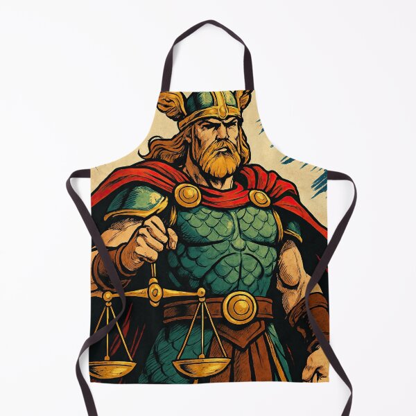 Item preview, Forseti, Norse mythology, god of justice | Comics stylCartoone - designed and sold by ComicsFactory.