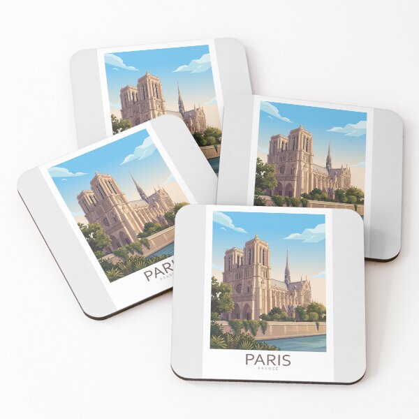 Item preview, Paris France Notre Dame Cathedral - Travel Art designed and sold by Marciolini.