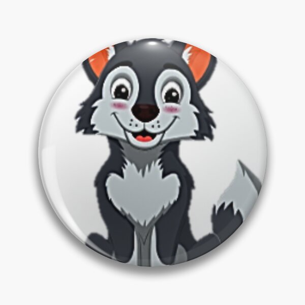 Item preview, Cute Cartoon Wolf designed and sold by NoxLand.