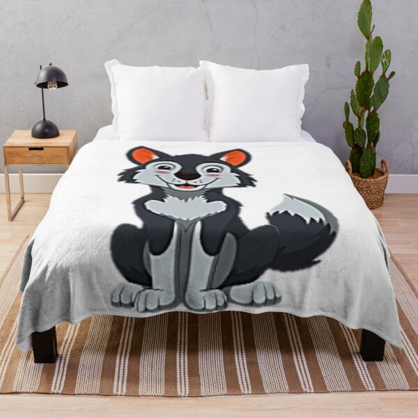 Item preview, Cute Cartoon Wolf designed and sold by NoxLand.