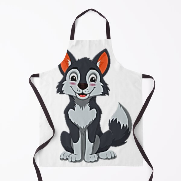 Item preview, Cute Cartoon Wolf designed and sold by NoxLand.