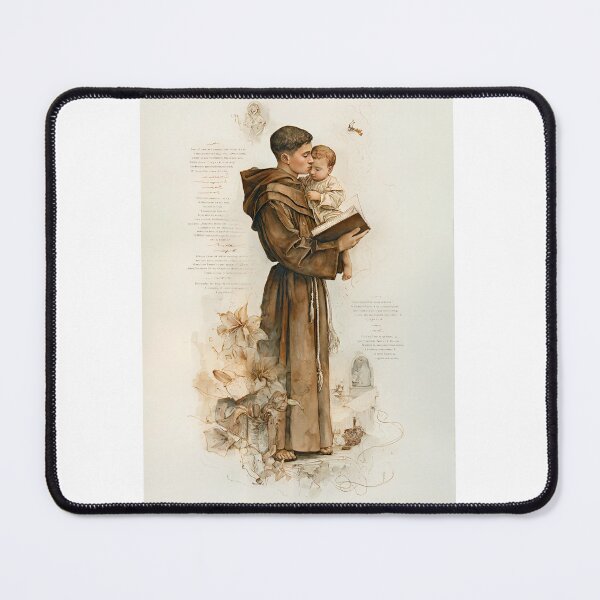 Item preview, St. Anthony of Padua Holding Child designed and sold by Oldetimemercan.