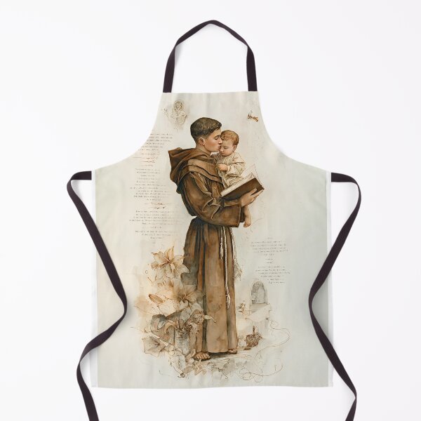 Item preview, St. Anthony of Padua Holding Child designed and sold by Oldetimemercan.