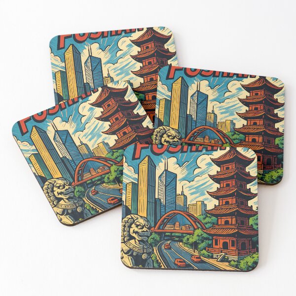 Item preview, Foshan, city | Comics stylCartoone -  designed and sold by ComicsFactory.