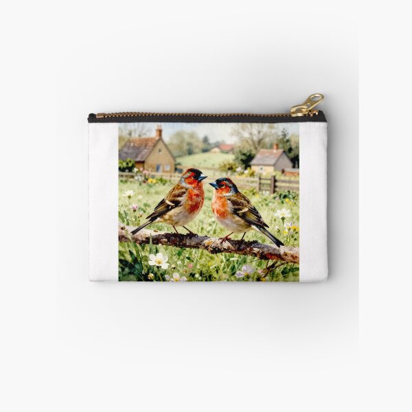 Item preview, Colorful Finch in Blooming Countryside #9 designed and sold by Helios Be. Lavsh.