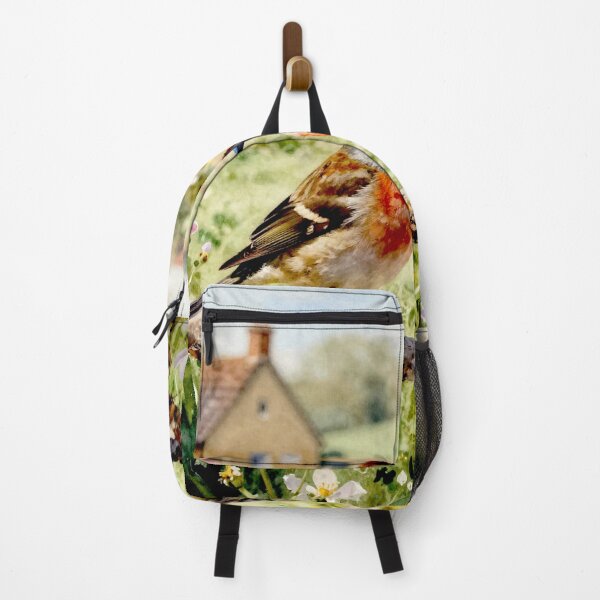 Item preview, Colorful Finch in Blooming Countryside #9 designed and sold by Helios Be. Lavsh.