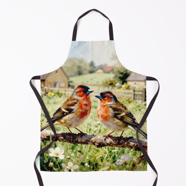 Item preview, Colorful Finch in Blooming Countryside #9 designed and sold by Helios Be. Lavsh.