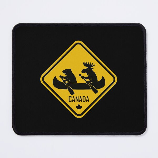 Item preview, Beaver & Moose Novelty Canadian Road Sign designed and sold by Canadiana and more....