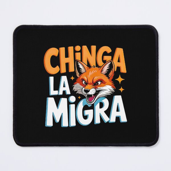 Item preview, Chinga La Migra Pro Immigration Human Rights Abolish Ice Fox designed and sold by NinigFox.