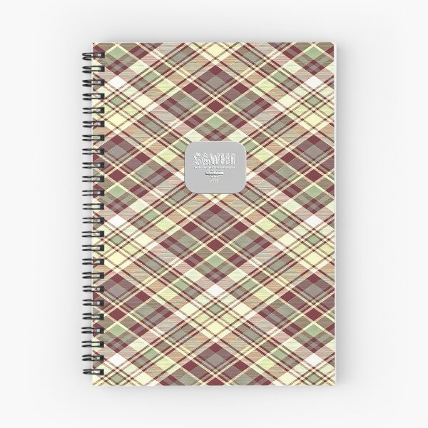 Item preview, Distinguish Beige and burgundy tartan for men. designed and sold by markyboyce247.