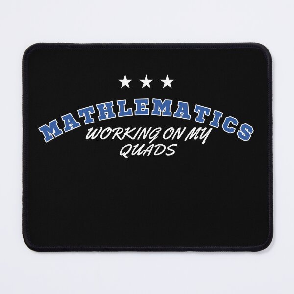 Item preview, Mathletics Working On My Quads Gift for Mathematics designed and sold by SabAlgoRhythm.