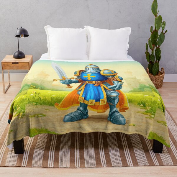 Item preview, Ornate Blue and Gold Fantasy Paladin designed and sold by Piotrek0001.