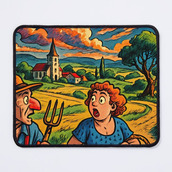 Item preview, France landscape | Comics stylCartoone -  designed and sold by ComicsFactory.