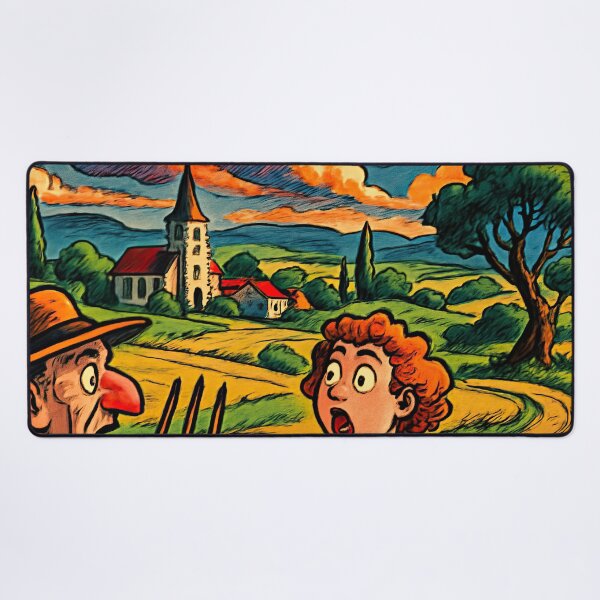 Item preview, France landscape | Comics stylCartoone -  designed and sold by ComicsFactory.