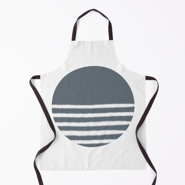 Item preview, Minimal Abstract Circle Muted Blue designed and sold by Pattern&Pixel.