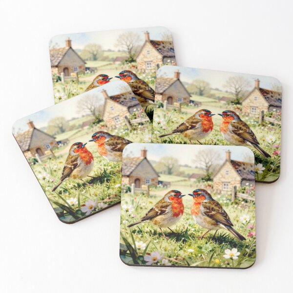 Item preview, Colorful Finch in Blooming Countryside #10 designed and sold by Helios Be. Lavsh.