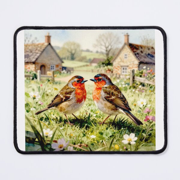 Item preview, Colorful Finch in Blooming Countryside #10 designed and sold by Helios Be. Lavsh.