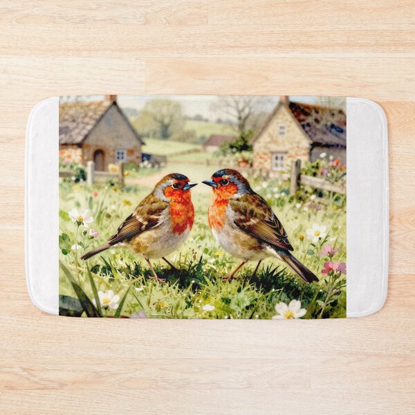 Item preview, Colorful Finch in Blooming Countryside #10 designed and sold by Helios Be. Lavsh.