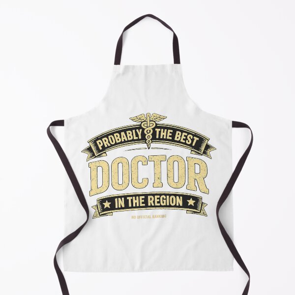 Item preview, The Best Doctor in the Region – Funny Vintage Medical Design designed and sold by yaalow.