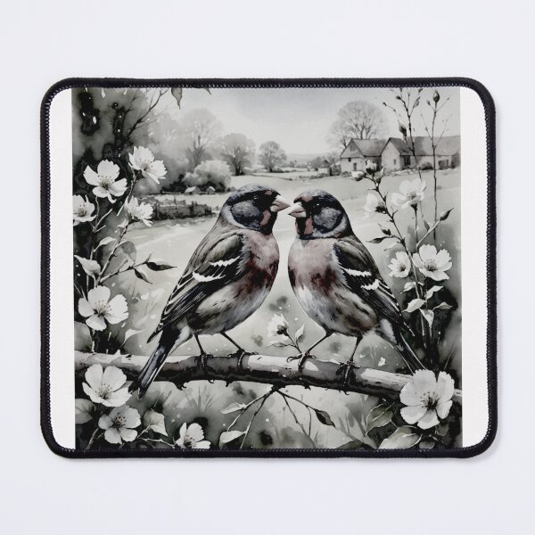 Item preview, Colorful Finch in Blooming Countryside #11 designed and sold by Helios Be. Lavsh.
