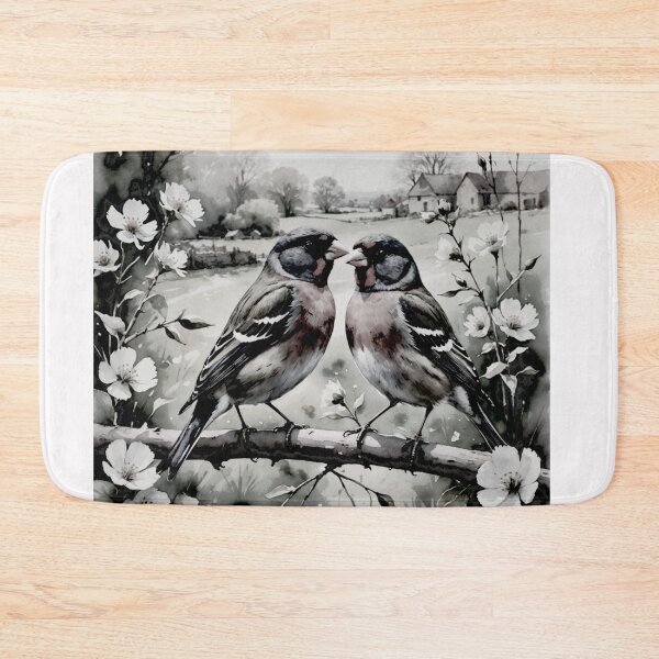 Item preview, Colorful Finch in Blooming Countryside #11 designed and sold by Helios Be. Lavsh.