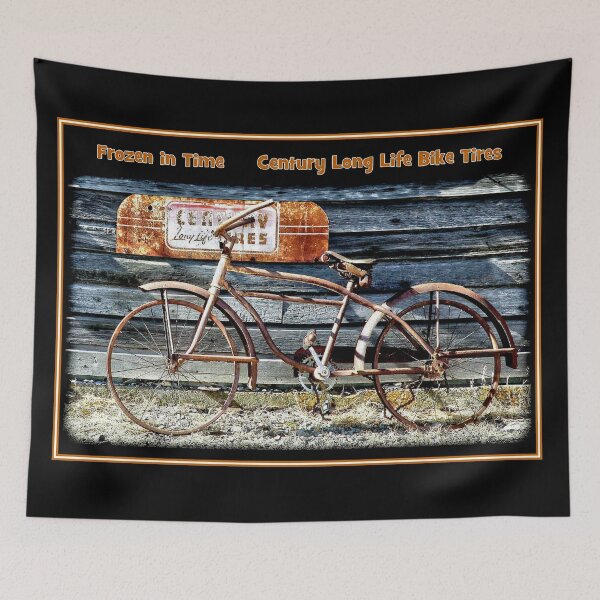 Item preview, CENTURY LONG LIFE TIRES : Vintage Bike Advertising Print designed and sold by posterbobs.