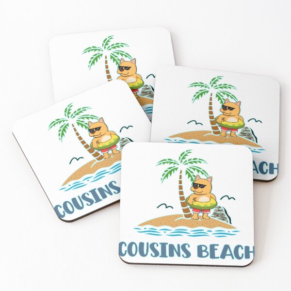 Item preview, Cousins Beach Summer Trip Shirt | Cute Dog Beach Vacation Design designed and sold by PixelWaveBD.