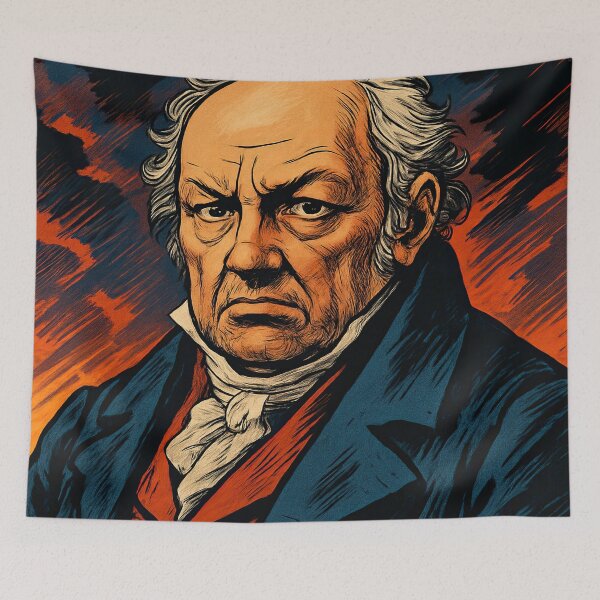Item preview, Francisco Goya portrait | Comics stylCartoone -  designed and sold by ComicsFactory.