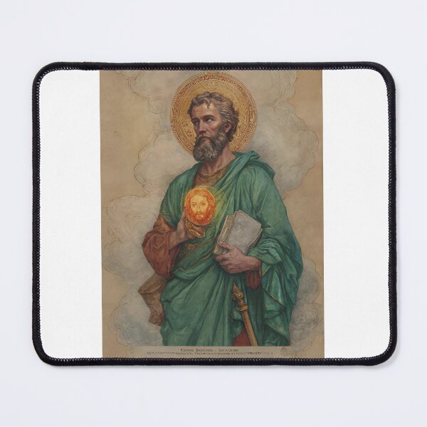 Item preview, Saint Jude Holding Holy Icon and Book designed and sold by Oldetimemercan.