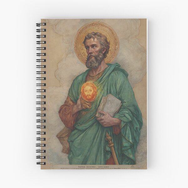 Item preview, Saint Jude Holding Holy Icon and Book designed and sold by Oldetimemercan.