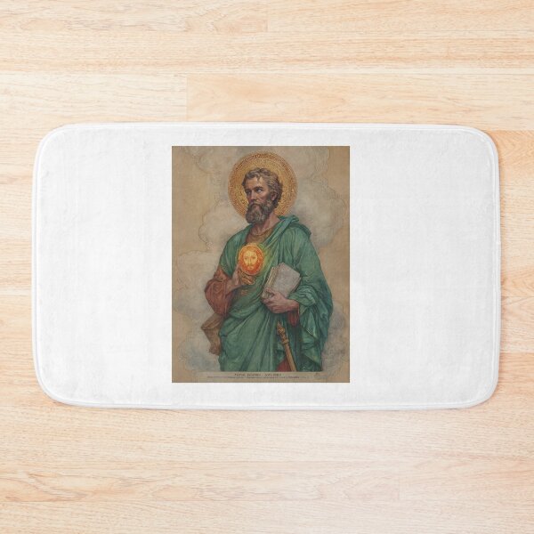 Item preview, Saint Jude Holding Holy Icon and Book designed and sold by Oldetimemercan.