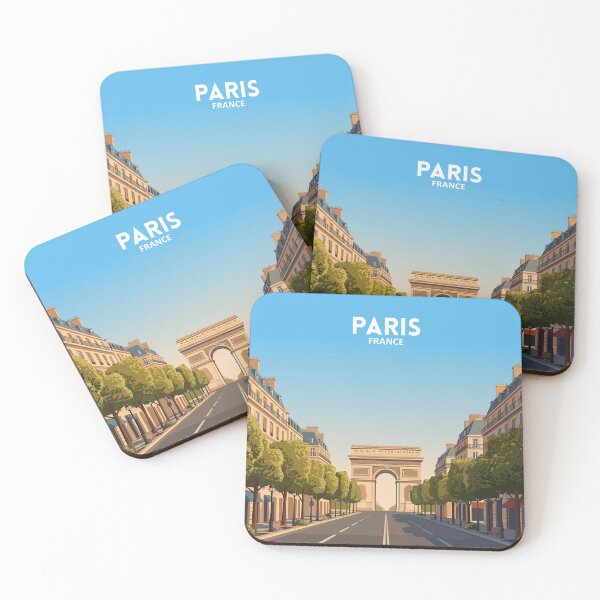 Item preview, Paris France Champs-Élysées - Travel art designed and sold by Marciolini.