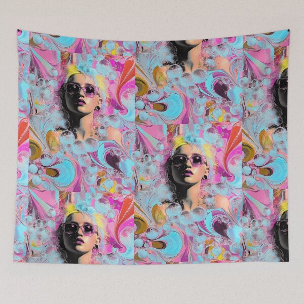 Item preview, Psychedelic Fashion | 50s Vintage Artwork  designed and sold by OrganicLights.