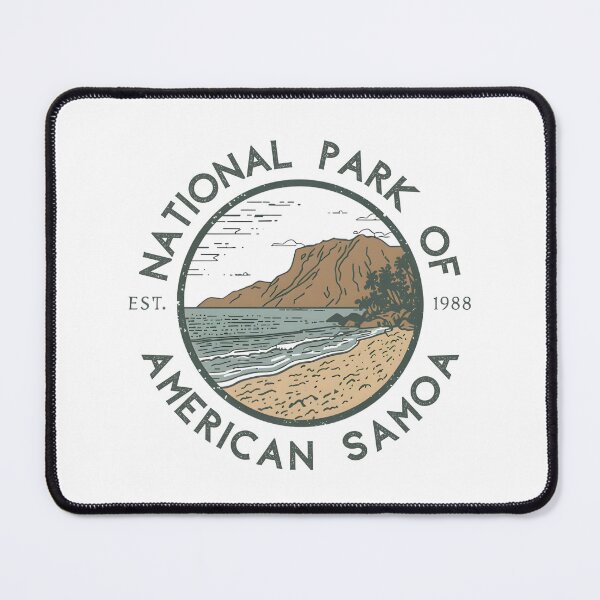Item preview, National Park of American Samoa designed and sold by GoodOldVintage.